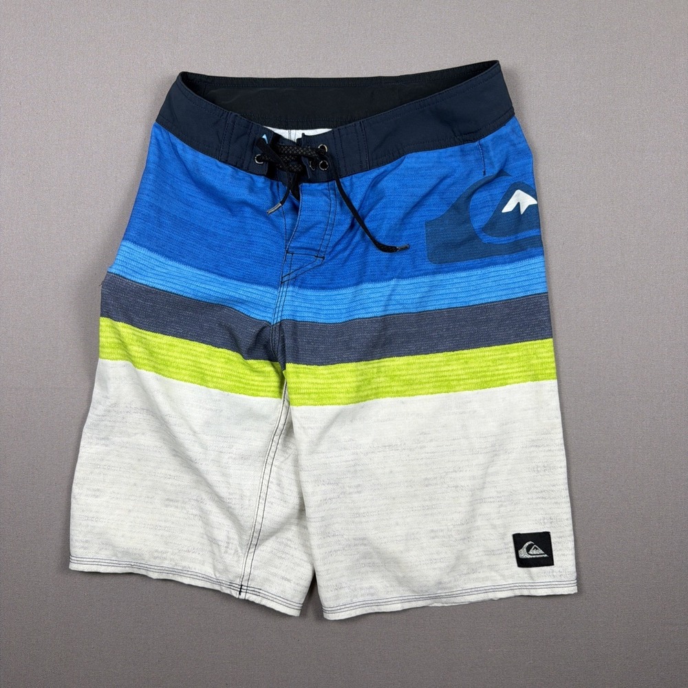 Quicksilver Mens Sz 29 Swim Board Shorts Swim Trunks Nice Quality